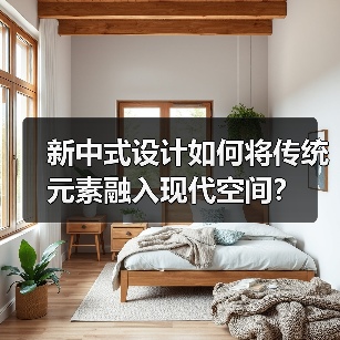 新中式设计如何将传统元素融入现代空间？（图4）