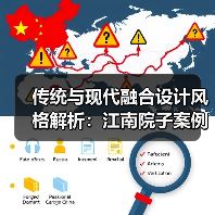 传统与现代融合设计风格解析：江南院子案例展示（图4）