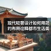 现代轻奢设计如何用简约布局诠释都市生活美学？