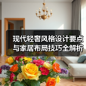 现代轻奢风格设计要点与家居布局技巧全解析（图2）