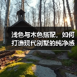 现代风格别墅设计如何打造通透自然居所？-辰飞雨灵泉装饰