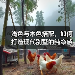 浅色与木色搭配，如何打造现代别墅的纯净感？（图3）