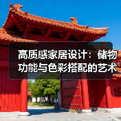 高质感家居设计：储物功能与色彩搭配的艺术