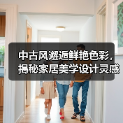 中古风邂逅鲜艳色彩，揭秘家居美学设计灵感（图2）