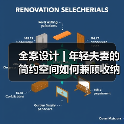 全案设计 | 年轻夫妻的简约空间如何兼顾收纳与未来需求？