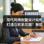 现代风格别墅设计如何打造治愈系花园?智能生态+隐形收纳全解析(图4) 现代风格别墅设计如何打造治愈系花园?智能生态+隐形收纳全解析(图4)
