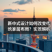 新中式设计如何改变传统家居布局？实景解析（图2）