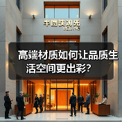 高端材质如何让品质生活空间更出彩？