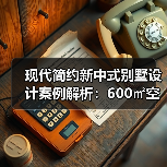 现代简约新中式别墅设计案例解析：600㎡空间如何实现层次与实