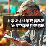 全案设计让家充满温度：温情空间承载亲情记忆（图2）
