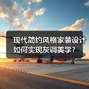 现代简约风格家装设计如何实现灰调美学？（图4）