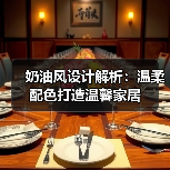 奶油风设计解析：温柔配色打造温馨家居（图3）