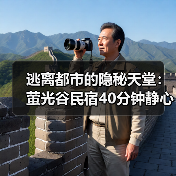 逃离都市的隐秘天堂:萤光谷民宿40分钟静心之旅(图2) 逃离都市的隐秘天堂:萤光谷民宿40分钟静心之旅(图2)