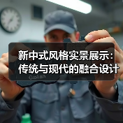 新中式风格实景展示：传统与现代的融合设计