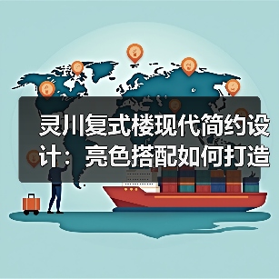 现代简约复式楼设计：灵川十里花海舒适空间案例-辰飞雨灵泉装饰