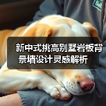 新中式挑高别墅岩板背景墙设计灵感解析（图4）