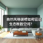自然风格装修如何营造生态雅致空间？（图4）