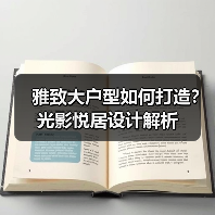 雅致大户型如何打造？光影悦居设计解析（图2）