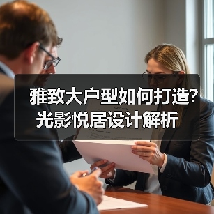 雅致大户型如何打造？光影悦居设计解析（图4）