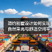 简约别墅设计如何实现自然采光与舒适空间平衡？（图2）