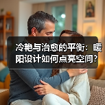 冷艳与治愈的平衡：暖阳设计如何点亮空间？（图3）