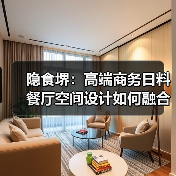 隐食堺：高端商务日料餐厅空间设计如何融合私密与观景？（图2）