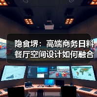 隐食堺：高端商务日料餐厅空间设计如何融合私密与观景？（图4）