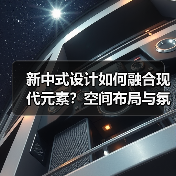 新中式设计如何融合现代元素？空间布局与氛围营造解析（图2）