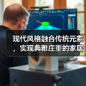 现代风格融合传统元素，实现典雅庄重的家居设计（图4）