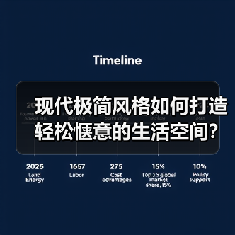 现代极简风格如何打造轻松惬意的生活空间？（图3）