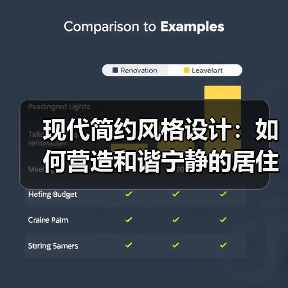 现代简约风格设计：如何营造和谐宁静的居住空间？（图2）