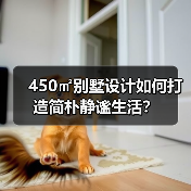 450㎡别墅设计如何打造简朴静谧生活？