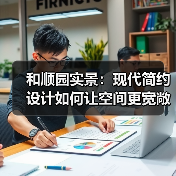 和顺园实景：现代简约设计如何让空间更宽敞？（图2）