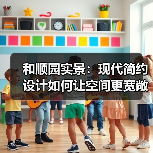 和顺园实景：现代简约设计如何让空间更宽敞？