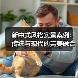 新中式风格实景案例：传统与现代的完美融合（图2）