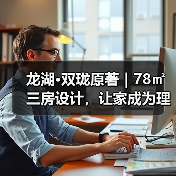 龙湖·双珑原著｜78㎡三房设计，让家成为理想生活样板