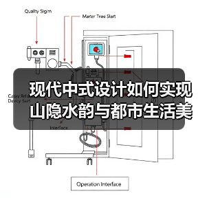 现代中式设计如何实现山隐水韵与都市生活美学的完美融合？（图2）