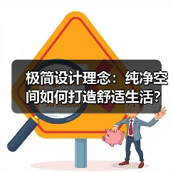 极简空间设计如何实现舒适与纯净？-辰飞雨灵泉装饰