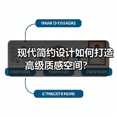 现代简约设计如何打造高级质感空间？