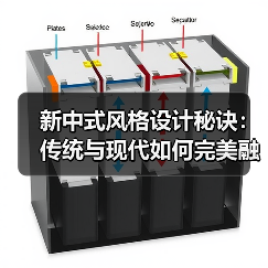 新中式风格设计秘诀：传统与现代如何完美融合？（图4）