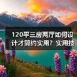120平三房两厅如何设计才简约实用？实用技巧全解析