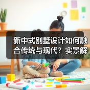 新中式别墅设计如何融合传统与现代？实景解析（图2）
