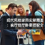 现代风格家具实景图鉴：客厅餐厅卧室搭配全解析（图2）