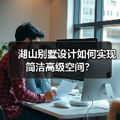 湖山别墅设计如何实现简洁高级空间？