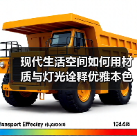 现代生活空间如何用材质与灯光诠释优雅本色？