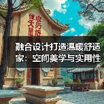 融合设计打造温暖舒适家：空间美学与实用性的完美结合（图4）