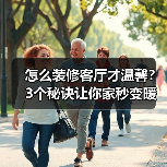 怎么装修客厅才温馨?3个秘诀让你家秒变暖居(图2) 怎么装修客厅才温馨?3个秘诀让你家秒变暖居(图2)