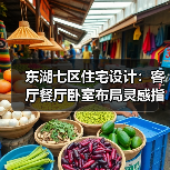 东湖七区住宅设计：客厅餐厅卧室布局灵感指南
