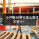 小户型40平方怎么装才不显小?(图4) 小户型40平方怎么装才不显小?(图4)