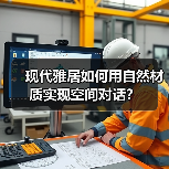 现代雅居如何用自然材质实现空间对话？（图3）